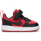 NIKE Court Borough Low Recraft Baby-Sneaker 600 - university red/black-white 23.5
