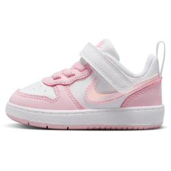 NIKE Court Borough Low Recraft Baby-Sneaker 105 - white/pink foam 18.5