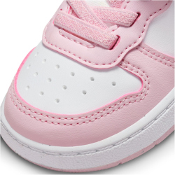 NIKE Court Borough Low Recraft Baby-Sneaker 105 - white/pink foam 18.5