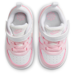 NIKE Court Borough Low Recraft Baby-Sneaker 105 - white/pink foam 18.5