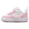 NIKE Court Borough Low Recraft Baby-Sneaker 105 - white/pink foam 22