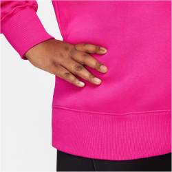 NIKE Sportswear Phoenix Fleece Plus Size Oversize Sweatshirt Damen 615 - fireberry/black 1X