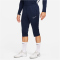 NIKE Dri-FIT Academy 3/4-Fu&szlig;ballhose Herren 451 - obsidian/obsidian/white S