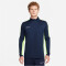 NIKE Academy 23 Dri-FIT langarm Fußball Trainingsshirt Herren 452 - obsidian/volt/white L