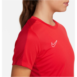 NIKE Dri-FIT Academy kurzarm Fu&szlig;ball Trainingsshirt Damen 657 - university red/gym red/white XL
