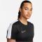 NIKE Dri-FIT Academy kurzarm Fu&szlig;ball Trainingsshirt Damen 010 - black/white/white L