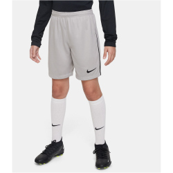 NIKE League III Dri-FIT Knit Fußballshorts Kinder 052 - pewter grey/black/black S (128-137 cm)