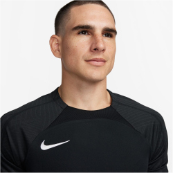 NIKE Dri-FIT Strike 3 Fu&szlig;balltrikot Herren 010 - black/black/black/white XL