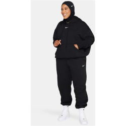NIKE Sportswear Phoenix Fleece Oversized Hoodie Damen 010 - black/sail XS