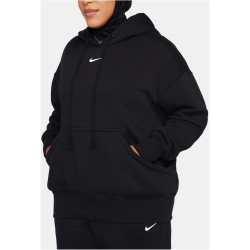 NIKE Sportswear Phoenix Fleece Oversized Hoodie Damen 010 - black/sail XS