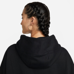 NIKE Sportswear Phoenix Over-Oversized Fleece Hoodie Damen 010 - black/sail M