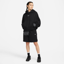 NIKE Sportswear Phoenix Over-Oversized Fleece Hoodie Damen 010 - black/sail M