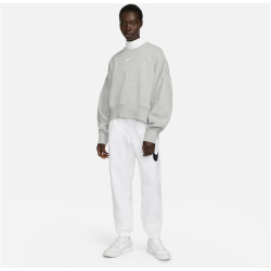 NIKE Sportswear Phoenix Over-Oversized Fleece Sweatshirt Damen 063 - dk grey heather/sail XL