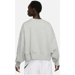 NIKE Sportswear Phoenix Over-Oversized Fleece Sweatshirt Damen 063 - dk grey heather/sail XL