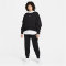 NIKE Sportswear Phoenix Over-Oversized Fleece Sweatshirt Damen 010 - black/sail XL
