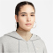 NIKE Sportswear Phoenix Fleece Oversized Kapuzenjacke Damen 063 - dk grey heather/sail XS