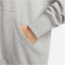 NIKE Sportswear Phoenix Fleece Oversized Kapuzenjacke Damen 063 - dk grey heather/sail XS