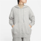 NIKE Sportswear Phoenix Fleece Oversized Kapuzenjacke Damen 063 - dk grey heather/sail XS