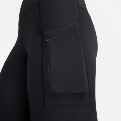 NIKE Dri-FIT Go Firm-Support Mid-Rise Leggings mit Taschen Damen 010 - black/black XS