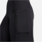 NIKE Dri-FIT Go Firm-Support Mid-Rise Leggings mit Taschen Damen 010 - black/black XS