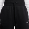 NIKE Sportswear Phoenix High-Waist Wide-Leg Fleece Jogginghose Damen 010 - black/sail XL