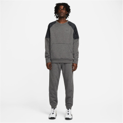 NIKE Therma-FIT Tapered Fitness Trainingshose Herren 071 - charcoal heathr/dk smoke grey/black S