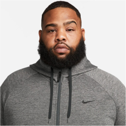 NIKE Therma-FIT Fitness Trainingsjacke Herren 071 - charcoal heathr/dk smoke grey/black S