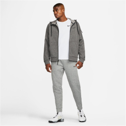 NIKE Therma-FIT Fitness Trainingsjacke Herren 071 - charcoal heathr/dk smoke grey/black S