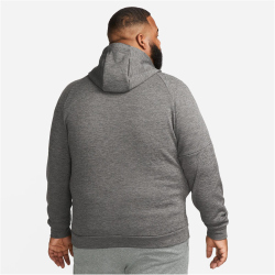 NIKE Therma-FIT Fitness Trainingsjacke Herren 071 - charcoal heathr/dk smoke grey/black S