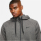NIKE Therma-FIT Fitness Trainingsjacke Herren 071 - charcoal heathr/dk smoke grey/black S