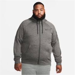 NIKE Therma-FIT Fitness Trainingsjacke Herren 071 - charcoal heathr/dk smoke grey/black M