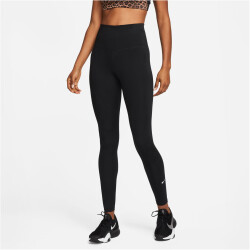NIKE One High-Rise Leggings Damen 010 - black/white XS