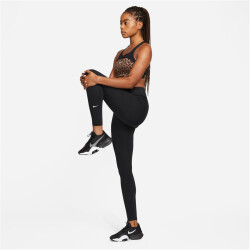 NIKE One High-Rise Leggings Damen 010 - black/white XS