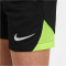 NIKE Academy Pro Dri-FIT Set (Trikot+Shorts) Kinder 010 - black/volt/white XS (98-104 cm)