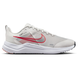 NIKE Downshifter 12 Laufschuhe Herren 009 - platinum tint/lt crimson-black-white 39
