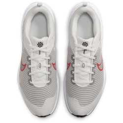 NIKE Downshifter 12 Laufschuhe Herren 009 - platinum tint/lt crimson-black-white 39