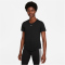 NIKE Dri-FIT One Standard Fit kurzarm Sportshirt Damen 010 - black/white XL