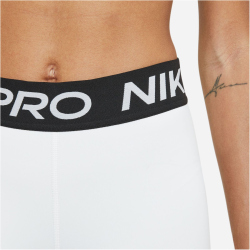 NIKE Pro 3 Inch Tights Shorts Damen 100 - white/black/black XL