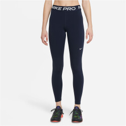 NIKE Pro Tights Damen 451 - obsidian/white XS