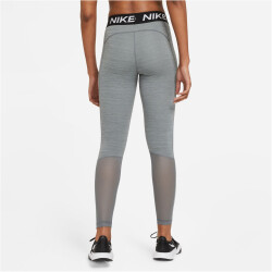 NIKE Pro Tights Damen 084 - smoke grey/htr/black/white XS