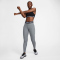 NIKE Pro Tights Damen 084 - smoke grey/htr/black/white M
