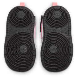 NIKE Court Borough Mid 2 Baby-Sneaker 005 - black/sunset pulse-white 23.5