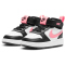 NIKE Court Borough Mid 2 Baby-Sneaker 005 - black/sunset pulse-white 23.5
