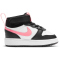 NIKE Court Borough Mid 2 Baby-Sneaker 005 - black/sunset pulse-white 23.5