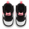 NIKE Court Borough Mid 2 Baby-Sneaker 005 - black/sunset pulse-white 23.5