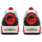 NIKE Air Max IVO Sneaker Herren 100 - white/dark grey-habanero red-black 40