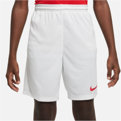 NIKE Park III Dri-FIT Knit Fu&szlig;ballshorts Kinder 103 - white/university red XS (122-128 cm)