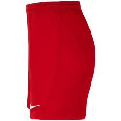 NIKE Dri-FIT Park 3 Knit Fu&szlig;ballshorts Damen 657 - university red/white XXL