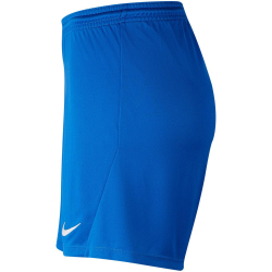 NIKE Park III Dri-FIT Knit Fu&szlig;ball Shorts Damen 463 - royal blue/white XXL