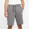 NIKE Sportswear Club Fleece Shorts 071 - charcoal heathr/white L